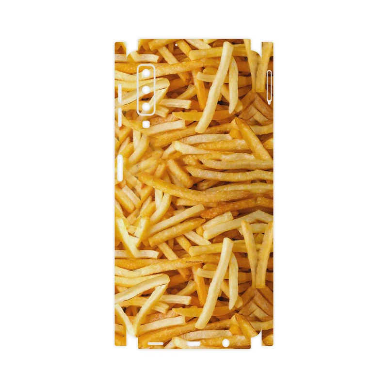 برچسب پوششی ماهوت مدل French fries-FullSkin مناسب برای گوشی موبایل سامسونگ Galaxy A7 2018