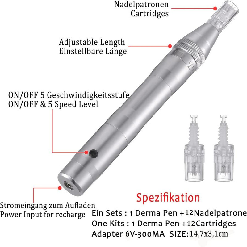 میکرونیدلینگ مدل elektrischer silber