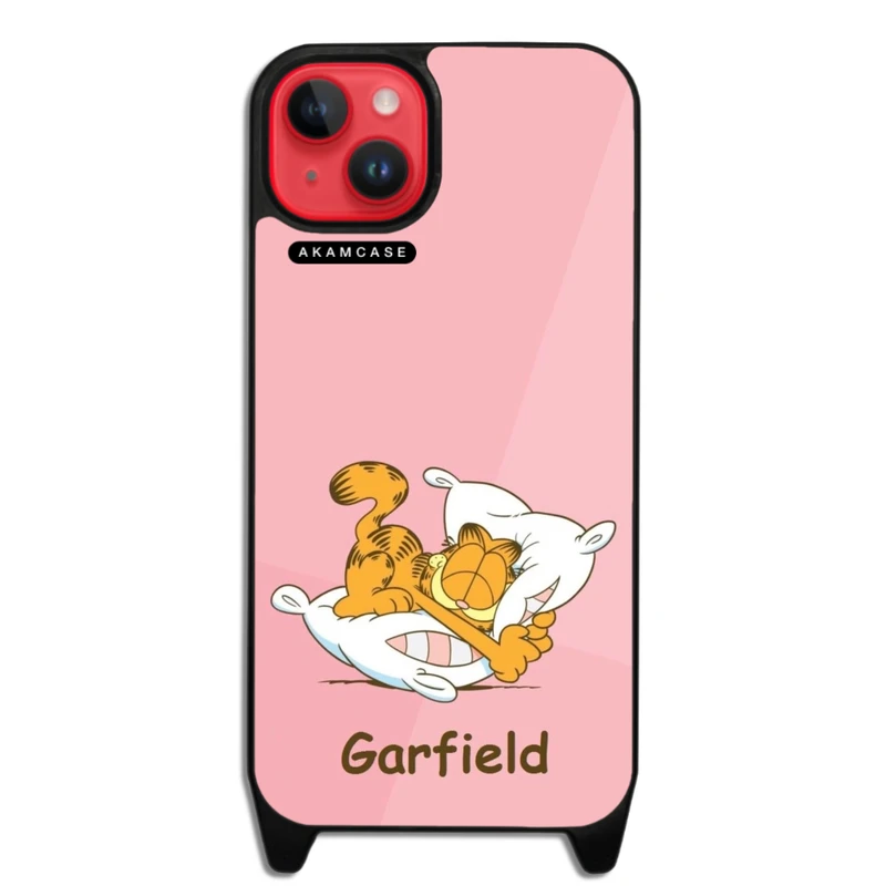 کاور آکام مدل AMC-WLA15PLUS-GARFIELD5 مناسب برای گوشی موبایل اپل iPhone 15 Plus