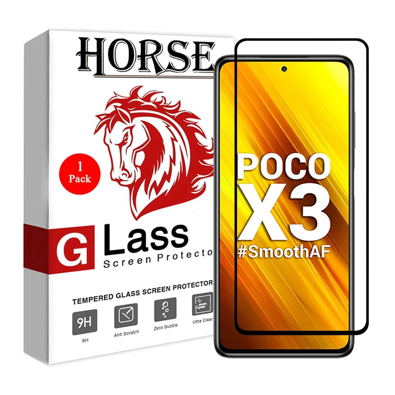 محافظ صفحه نمایش هورس مدل FUL-H مناسب برای گوشی موبایل شیائومی Poco X3