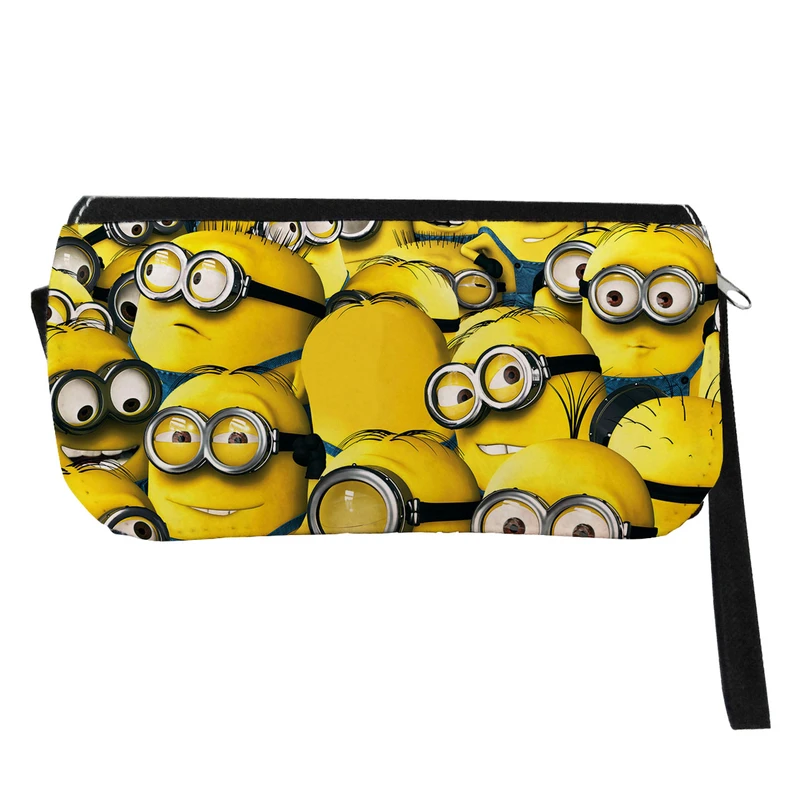  جامدادی طرح مینیون ها مدل دو زیپ کد 130