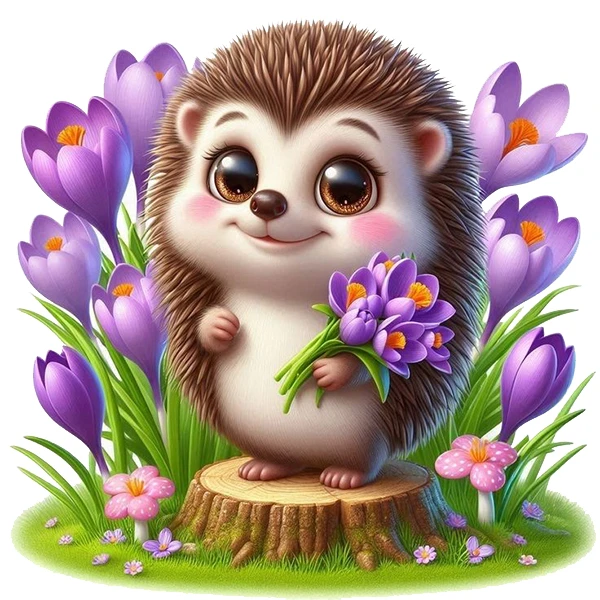 استیکر پارچه و لباس پاد آفرین طرح جوجه تیغی کد 956