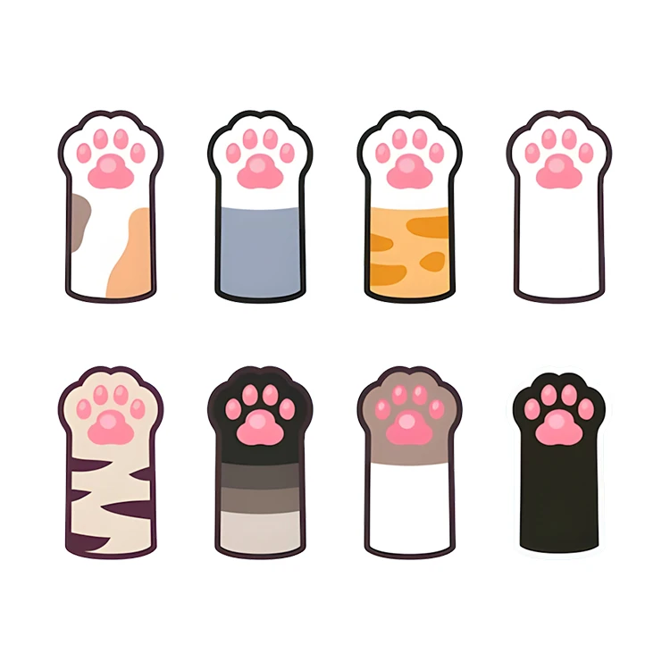 استیکر پارچه و لباس پاد آفرین مدل کارتونی طرح گربه کیوت فانتزی کد S4020