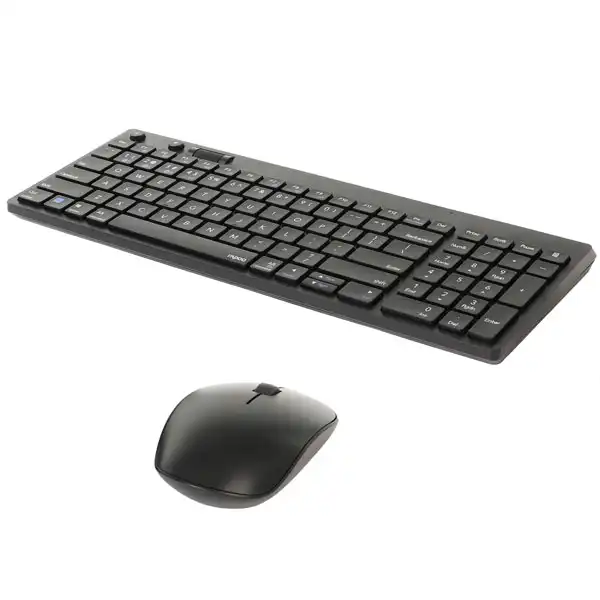 کیبورد و موس بی سیم  رپو مدل 8050T