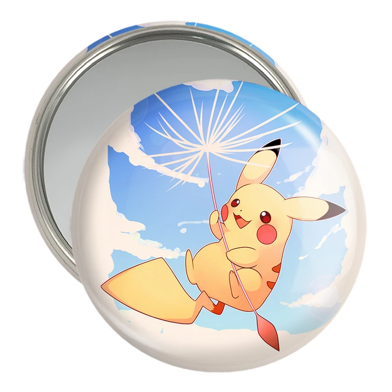 آینه جیبی خندالو مدل پیکاچو انیمه پوکمون  کد 17338