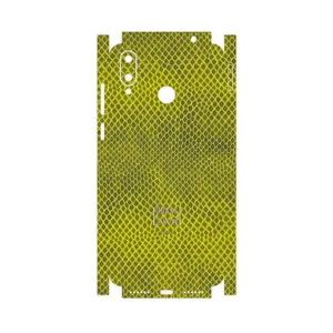 MAHOOT Yellow Snake Skin-FullSkin Cover Sticker for Gplus Q10
