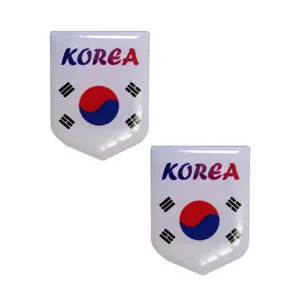  برچسب خودرو طرح کره مجموعه 2 عددی