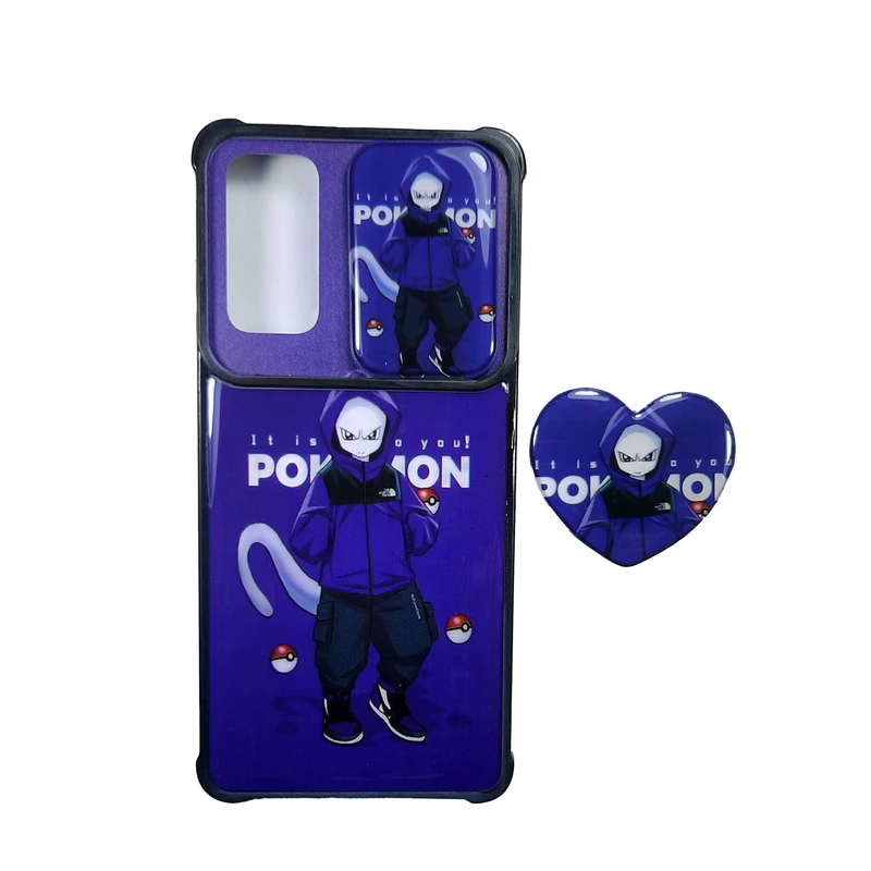 کاور مدل سیلیکون کد 01 مناسب برای گوشی موبایل سامسونگ  galaxy S20 FE به همراه پاپ سوکت