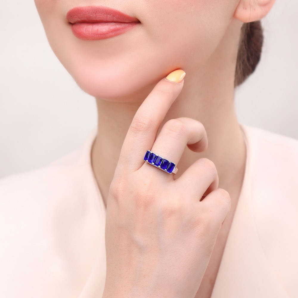 انگشتر نقره زنانه مدل RI R31 انگشتر نقره زنانه مدل RI R31