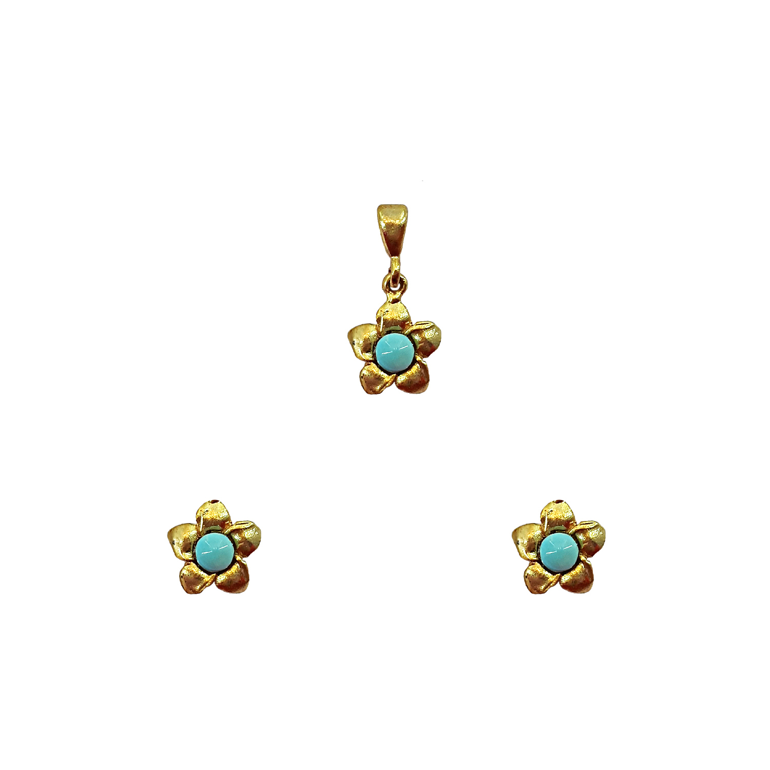 نیم ست نقره زنانه مدل zok-100047