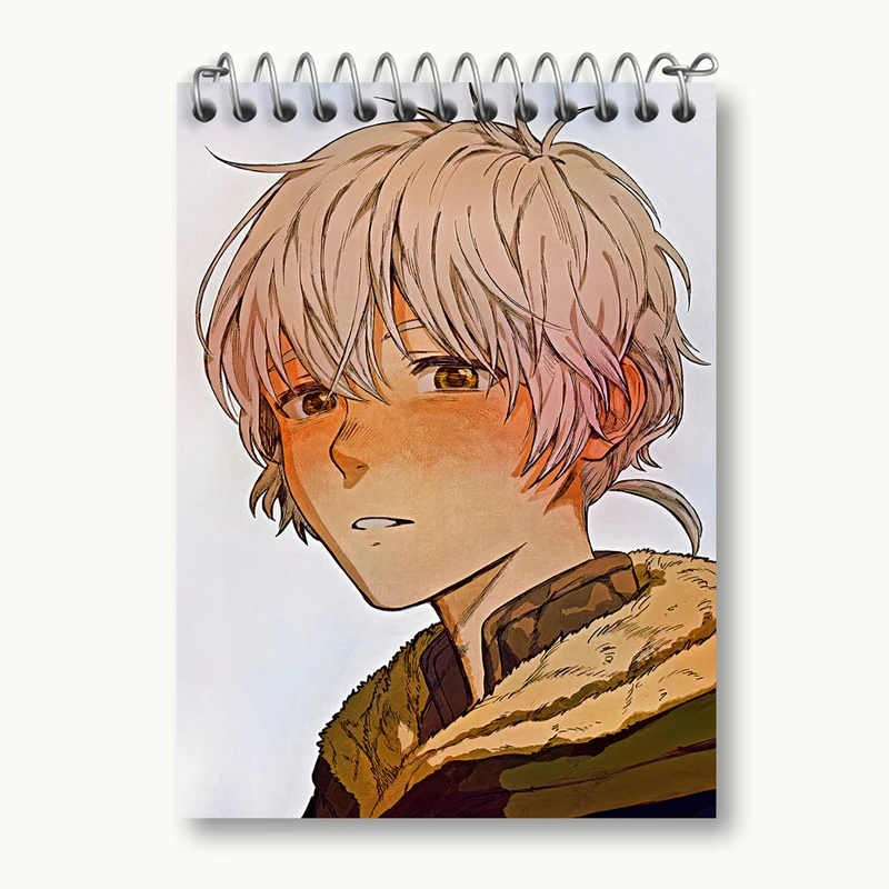 دفتر یادداشت 50 برگ خندالو مدل فوشی انیمه به تو ای ابدی کد 15684