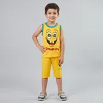 ست تاپ و شلوارک بچگانه مدل باب اسفنجی کد P12