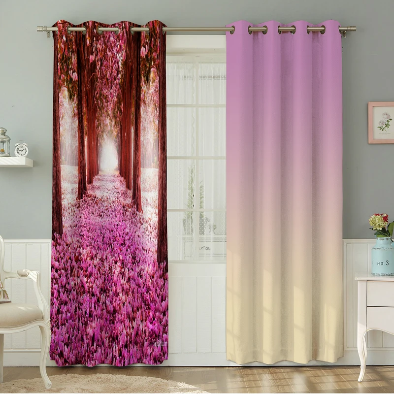 پرده نیروانا طرح   مدرن مدل هازان کد 4424سایز 140×280 سانتی متر