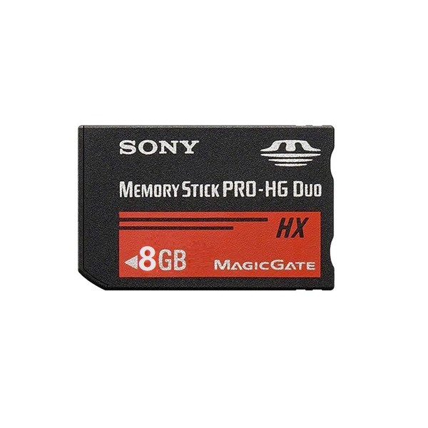 کارت حافظه Stick PRO DUO سونی مدل HX کلاس 2 استاندارد HG سرعت 60MBps ظرفیت 8 گیگابایت