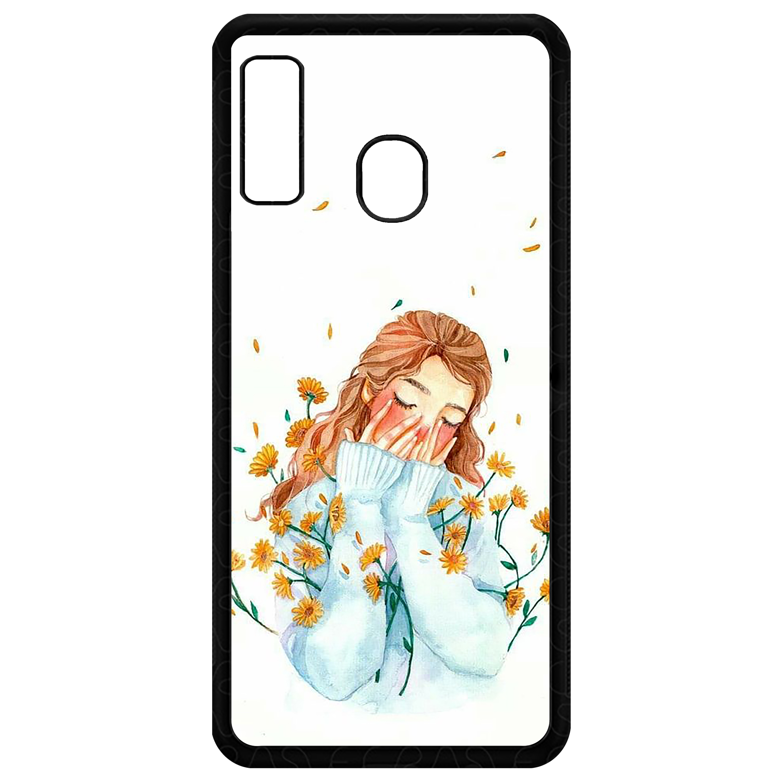 کاور طرح Girl مدل CHL50315 مناسب برای گوشی موبایل سامسونگ Galaxy A20 / A30 / M10s