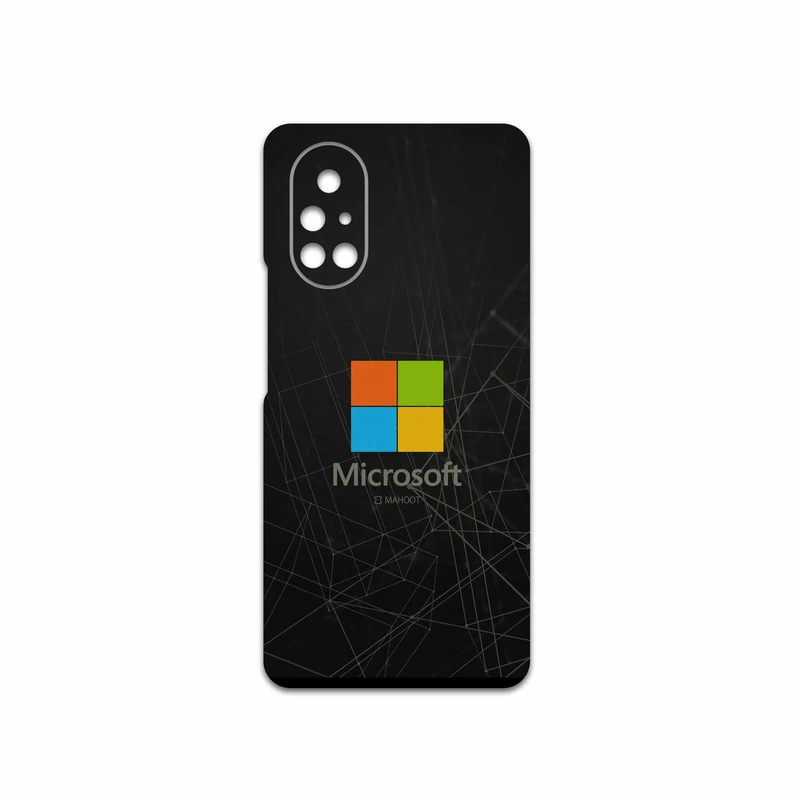 برچسب پوششی ماهوت مدل Microsoft-Logo مناسب برای گوشی موبایل هوآوی Nova 8