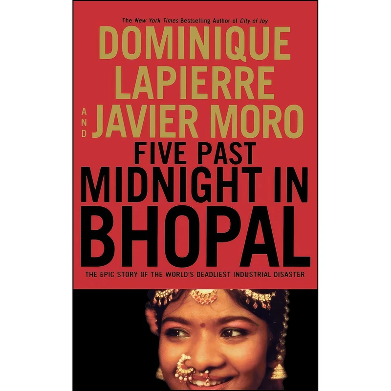 کتاب Five Past Midnight in Bhopal اثر Dominique Lapierre and Javier Moro انتشارات Grand Central Publishing