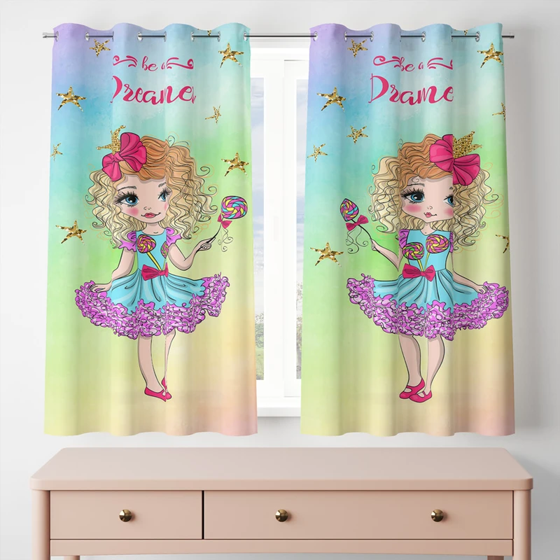 پرده مدل مخمل پانچی کد 7938 سایز 200x140 سانتی متر