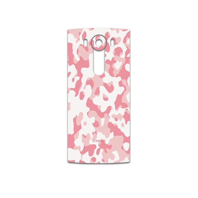 برچسب پوششی ماهوت مدل Army-Pink مناسب برای گوشی موبایل ال جی V10