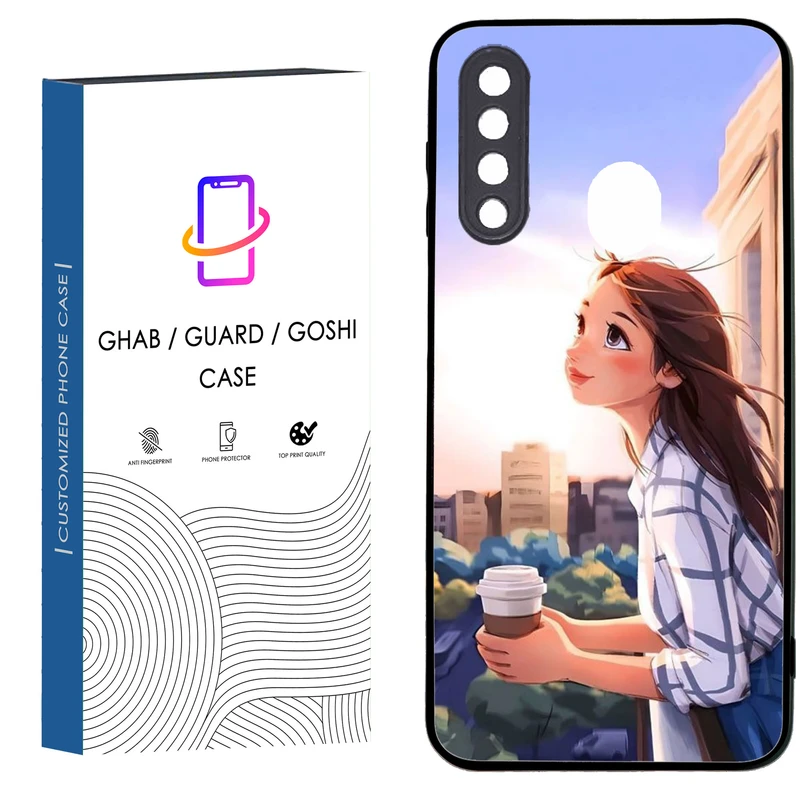 کاور قاب گارد گوشی طرح دخترانه کد 27 - TPU مناسب برای گوشی موبایل سامسونگ Galaxy A20S