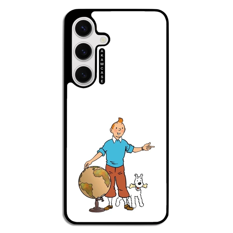کاور آکام مدل AMC-WSGS24-TINTIN-14 مناسب برای گوشی موبایل سامسونگ Galaxy S24