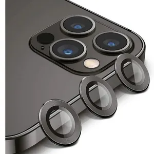 محافظ لنز دوربین مدل رینگی کد 04 مناسب برای گوشی موبایل اپل  IPHONE 12 PROMAX