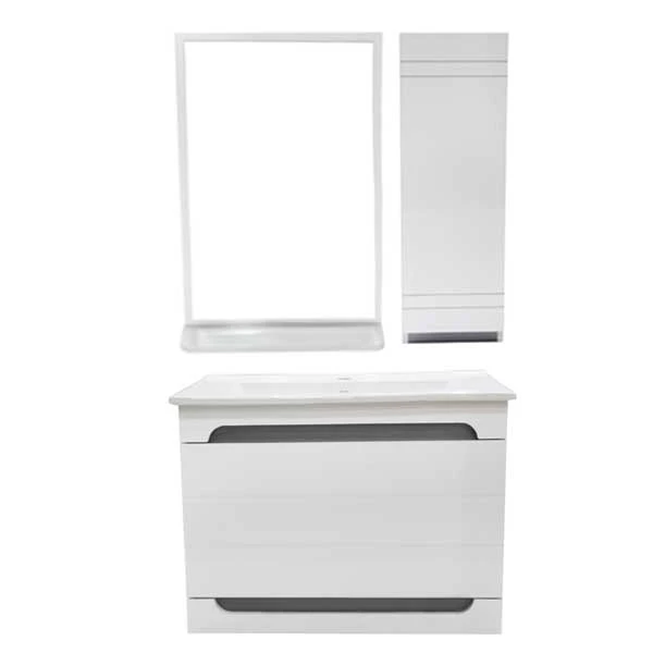 ست کابینت و روشویی مدل FELORA203 به همراه آینه و باکس