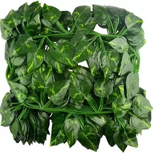 گل مصنوعی مدل ریسه برگ خطی پتوس ریز بسته 6 عددی