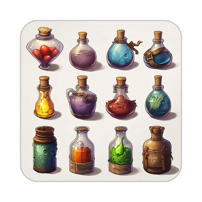 زیر لیوانی کاکتی طرح هری پاتر Harry Potter مدل mp44487