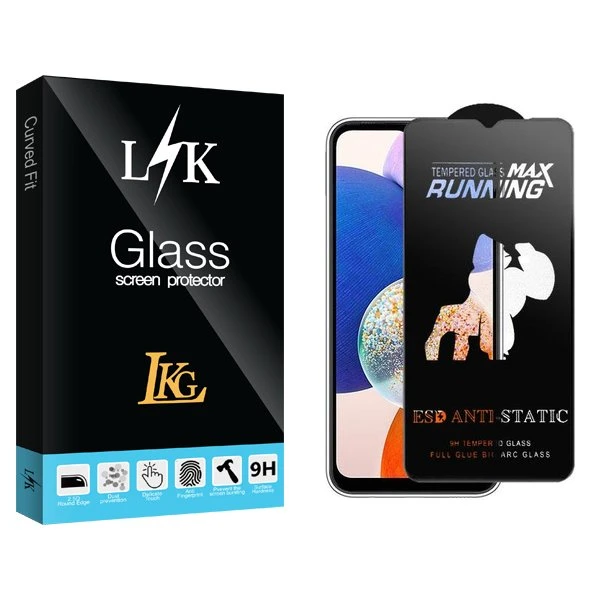محافظ صفحه نمایش ال کا جی مدل LKKnewpkg Running Max مناسب برای گوشی موبایل سامسونگ Galaxy A14