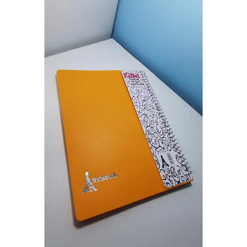 دفتر مشق 100 برگ ایفل مدل ساده کد 100