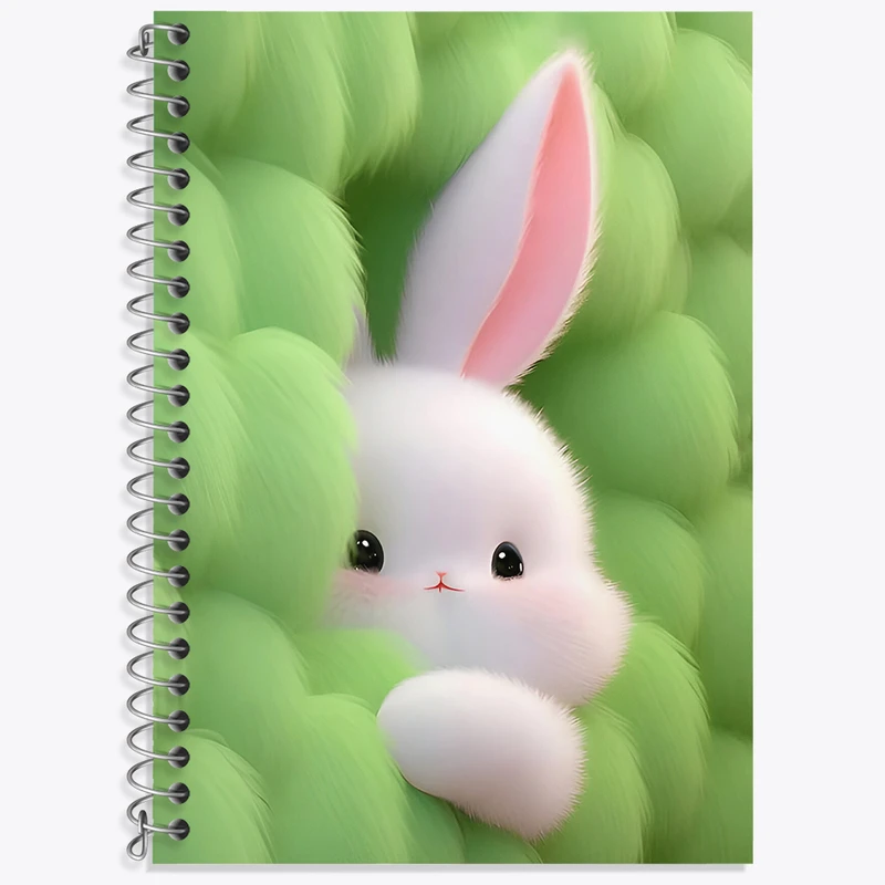 دفتر نت موسیقی 50 برگ خندالو طرح خرگوش کیوت کد N4550