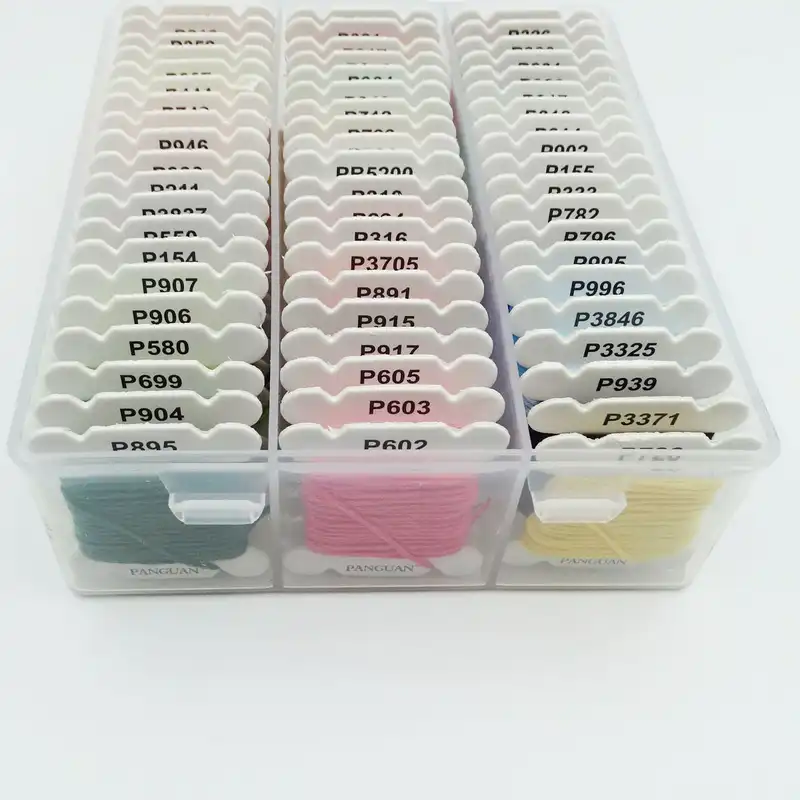 نخ گلدوزی پنگوئن مدل بوبین دار کد NPB60 بسته 60 عددی