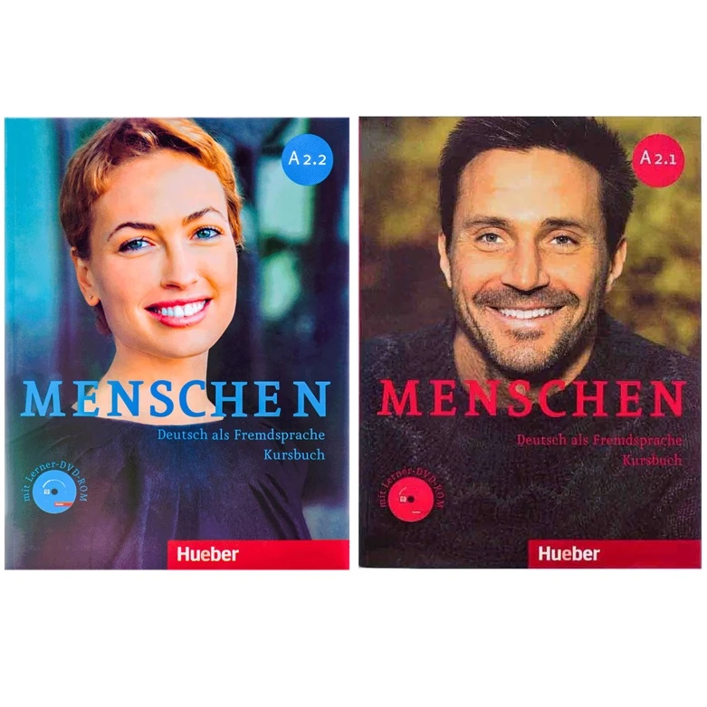 کتاب Menschen اثر جمعی از نویسندگان انتشارات Hueber دو جلدی