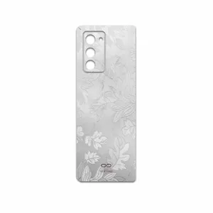 MAHOOT Silver-Wildflower Cover Sticker for Samsung Galaxy Z FOLD 2
