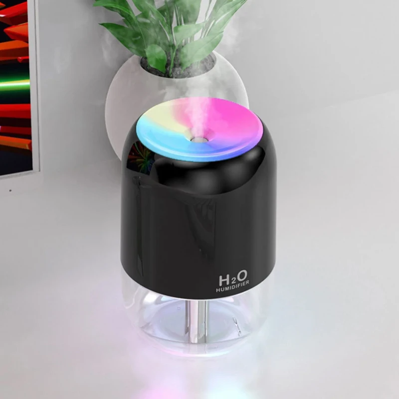 عکس شماره 4 : دستگاه بخور سرد اچ دو او مدل رقص نور-دار