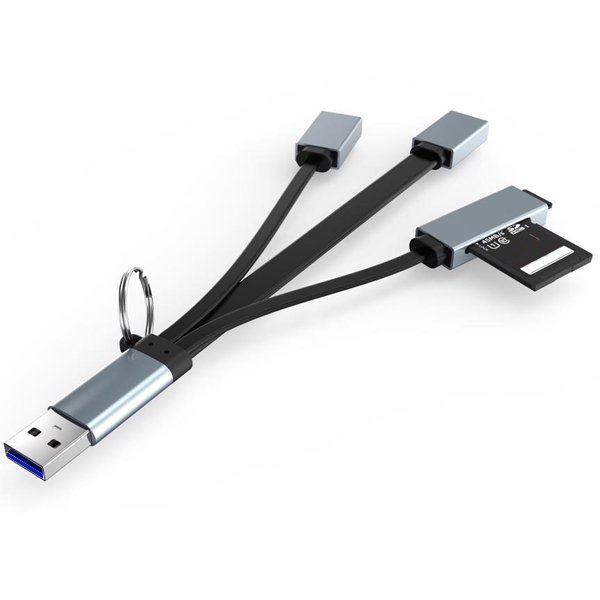 نقد و بررسی هاب 4 پورت USB3.0 مدل HC-09C توسط خریداران