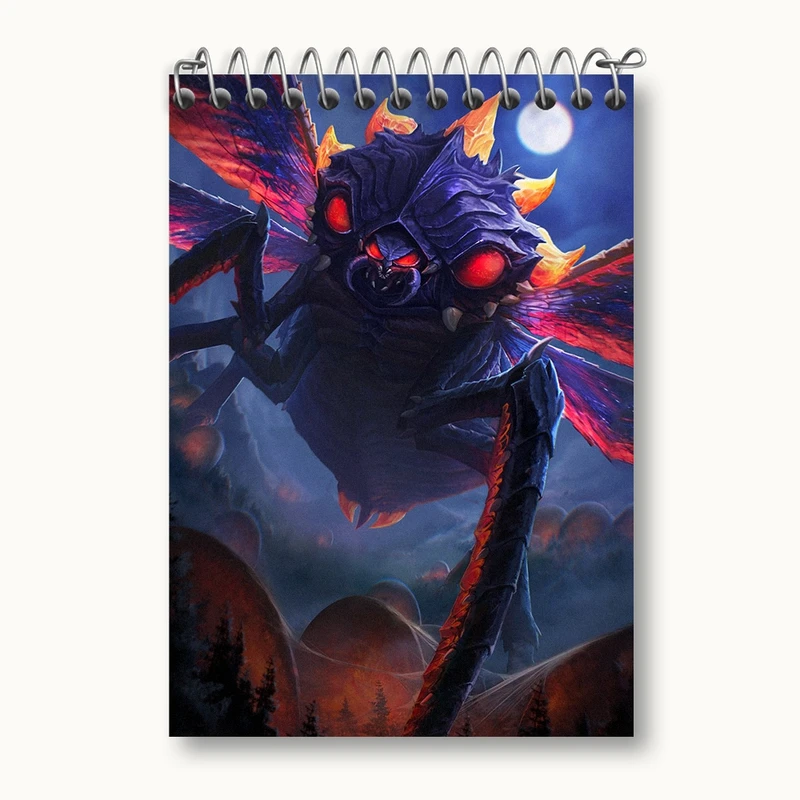 دفتر یادداشت 50 برگ خندالو مدل بازی شکارچی هیولا (Monster Hunter) کد 33225