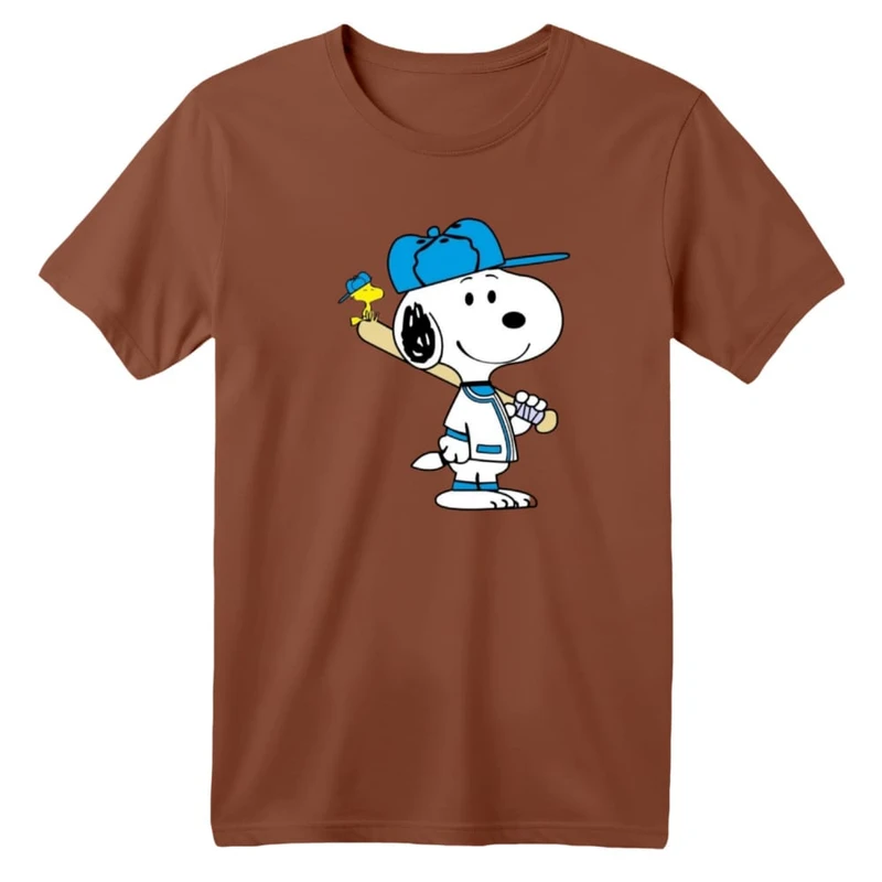 تی شرت آستین کوتاه بچگانه مدل اسنوپی کد ۴۱