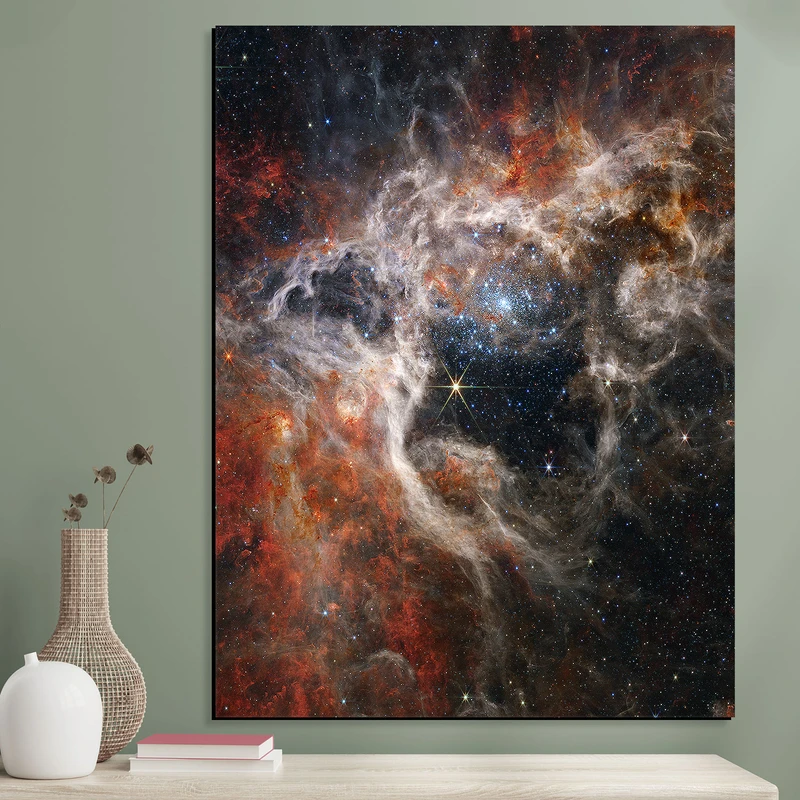 تابلو شاسی مدل سحابی رتیل تصویر جدید ماهواره جیمز وب از فضا