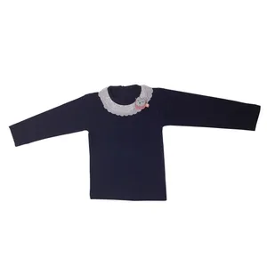 بلوز آستین بلند دخترانه مدل عروسکی