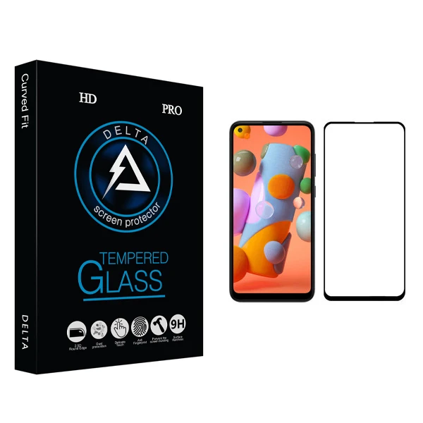 محافظ صفحه نمایش دلتا مدل Fit مناسب برای گوشی موبایل سامسونگ Galaxy A11