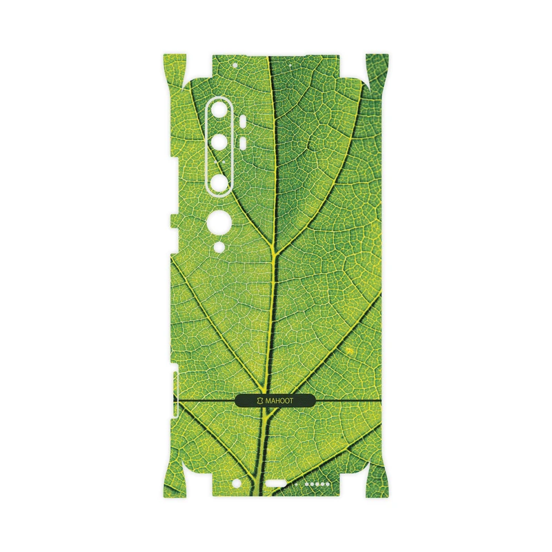 برچسب پوششی ماهوت مدل Leaf-Texture-FullSkin  مناسب برای گوشی موبایل شیائومی  MI Note 10 Pro