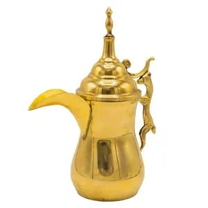 قهوه جوش برنجی مدل دسته گوزنی