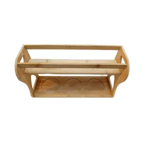 استند جا ادویه ای مدل بامبو 