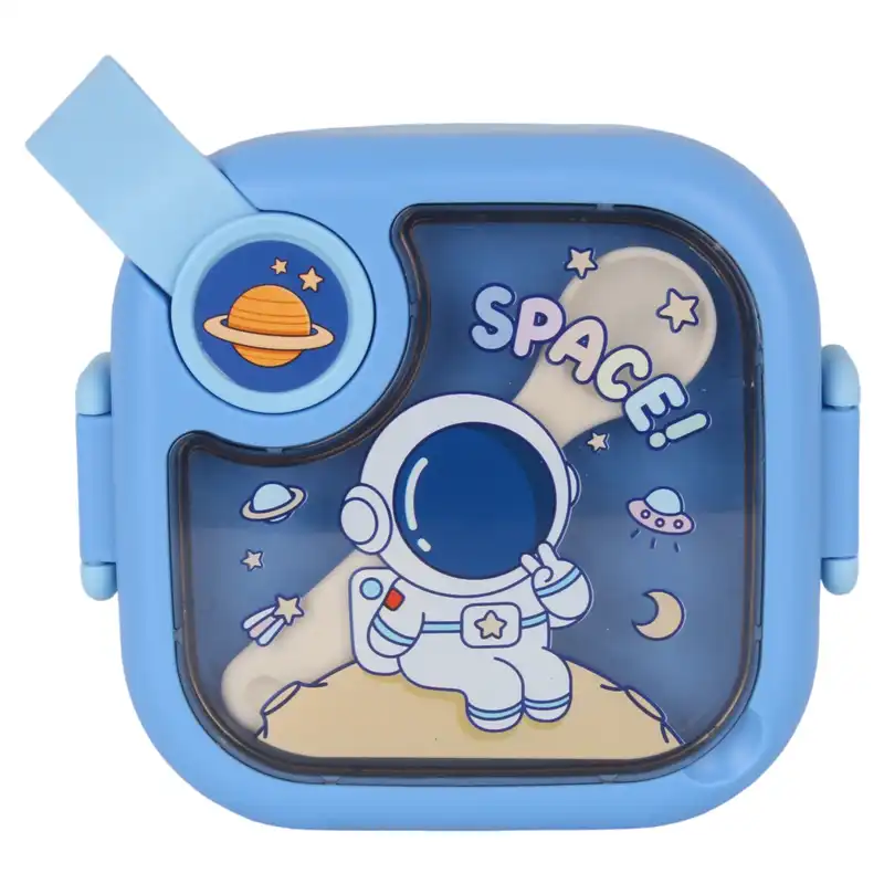 ظرف غذا دو تکه کودک طرح فضانورد