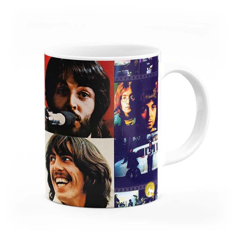 ماگ هومرو طرح گروه راک بیتلز مدل MG9444