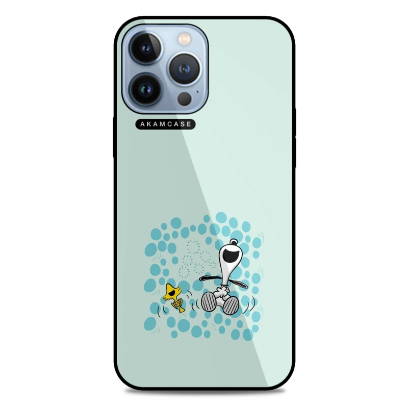 کاور آکام مدل AMC-WA13PROMAX-SNOOPY-39 مناسب برای گوشی موبایل اپل iPhone 13 Pro Max