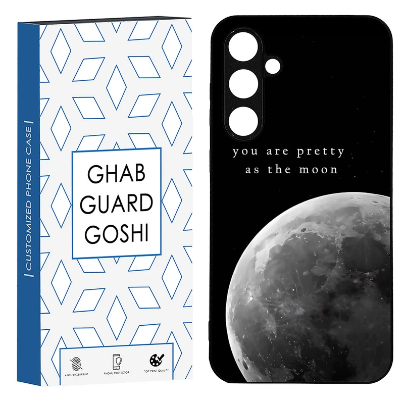 کاور قاب گارد گوشی طرح ماه کد TPU-079 مناسب برای گوشی موبایل سامسونگ Galaxy A54