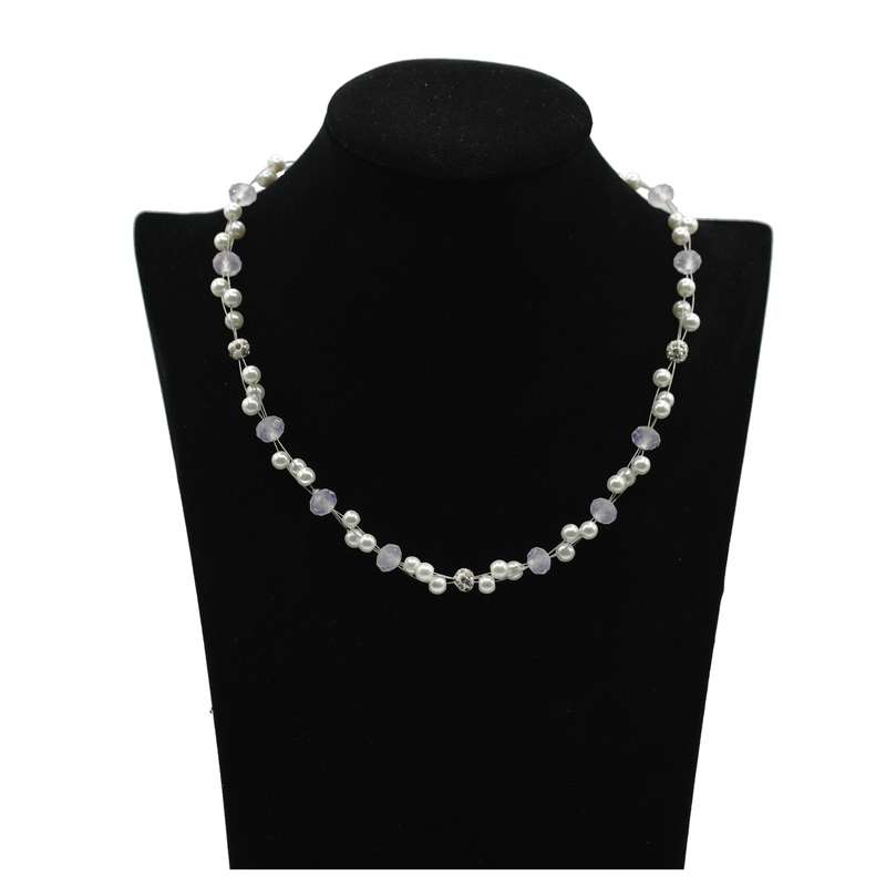 گردنبند زنانه آی ام مدل shine Pearls